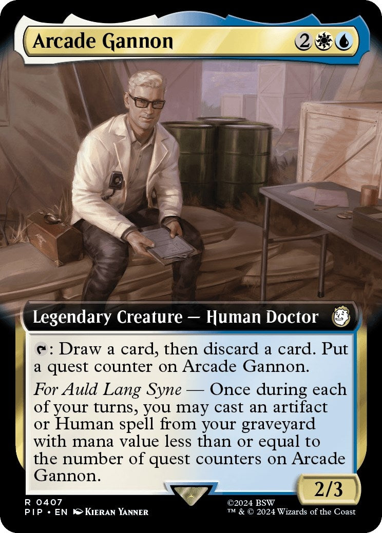 Image for Arcade Gannon (Extended Art) (407) [Universes Beyond: Fallout] - Magic: The Gathering
