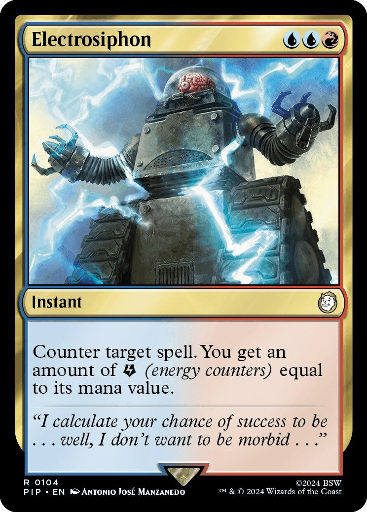Image for Electrosiphon (104) [Universes Beyond: Fallout] - Magic: The Gathering