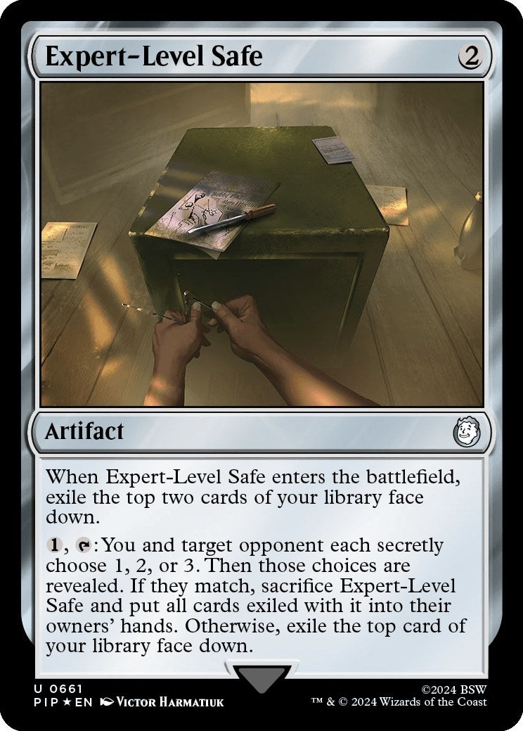 Image for Expert-Level Safe (Surge Foil) (661) [Universes Beyond: Fallout] - Magic: The Gathering