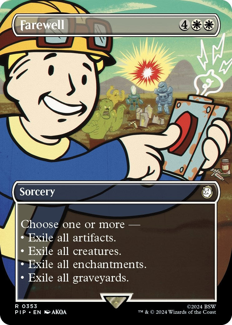 Image for Farewell (Borderless) (353) [Universes Beyond: Fallout] - Magic: The Gathering