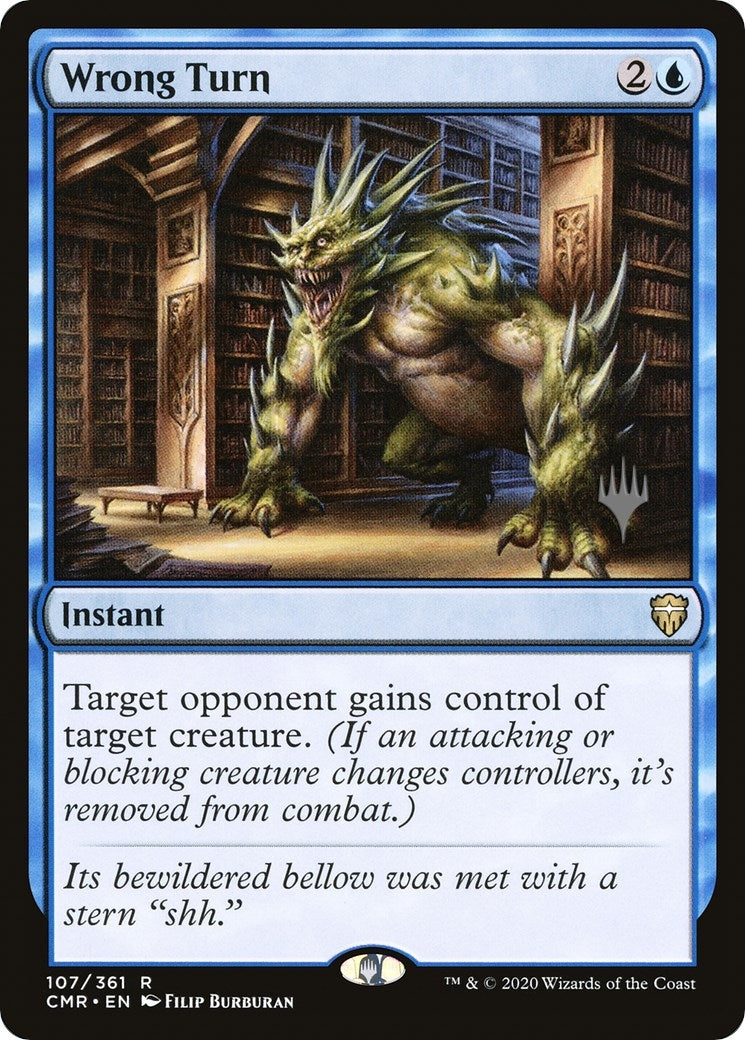 Image for Wrong Turn (107) [Murders at Karlov Manor] - Magic: The Gathering