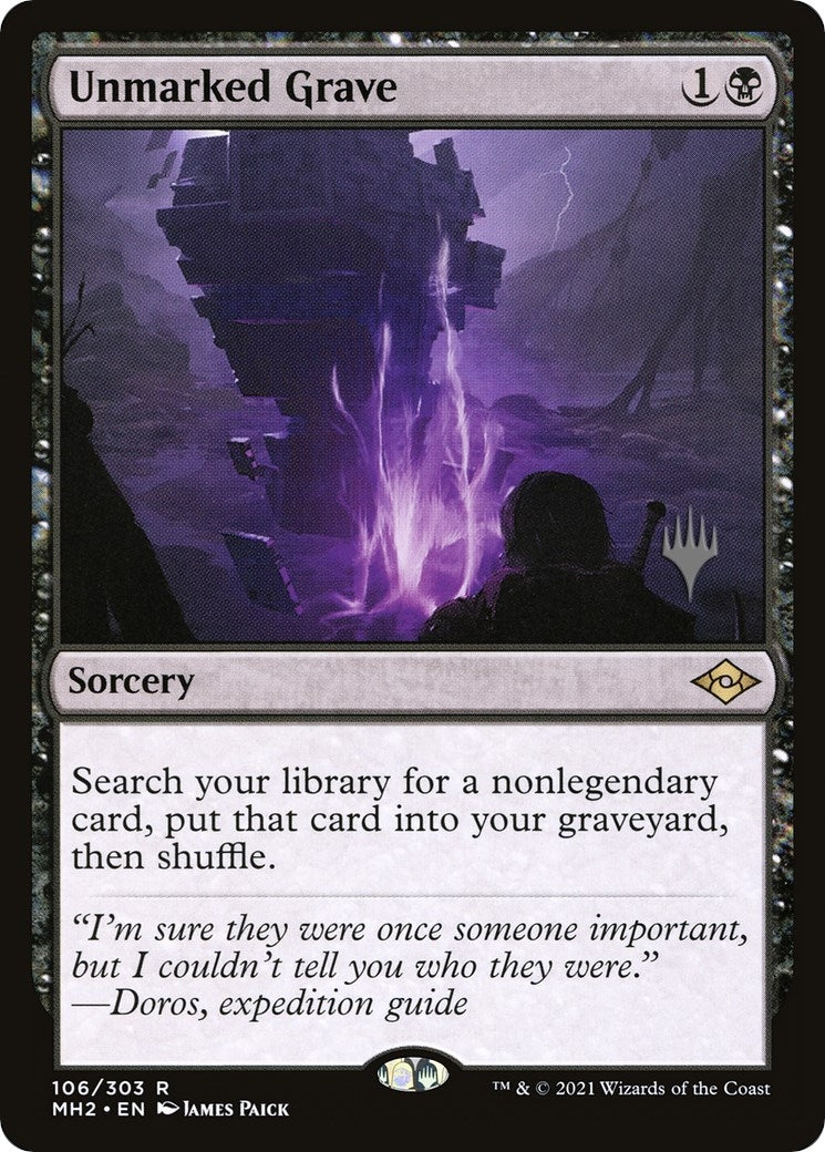 Image for Unmarked Grave (106) [Murders at Karlov Manor] - Magic: The Gathering