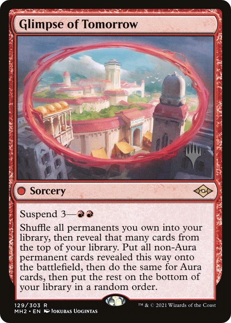 Image for Glimpse of Tomorrow (129) [Murders at Karlov Manor] - Magic: The Gathering