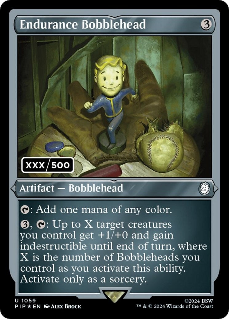 Image for Endurance Bobblehead (Serial Numbered) (1059) [Universes Beyond: Fallout] - Magic: The Gathering