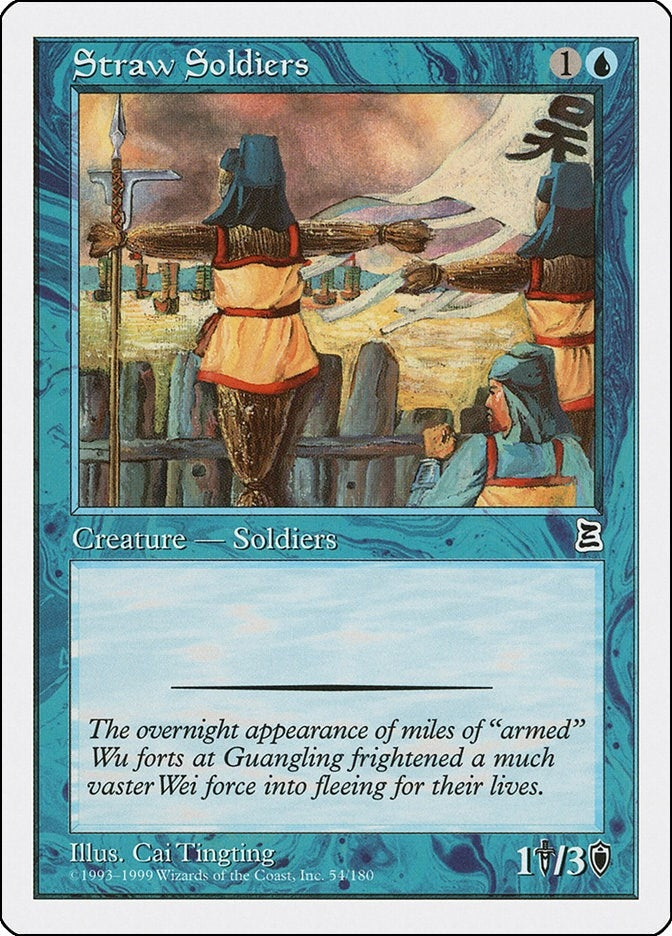Image for Straw Soldiers (54) [Portal Three Kingdoms] - Magic: The Gathering