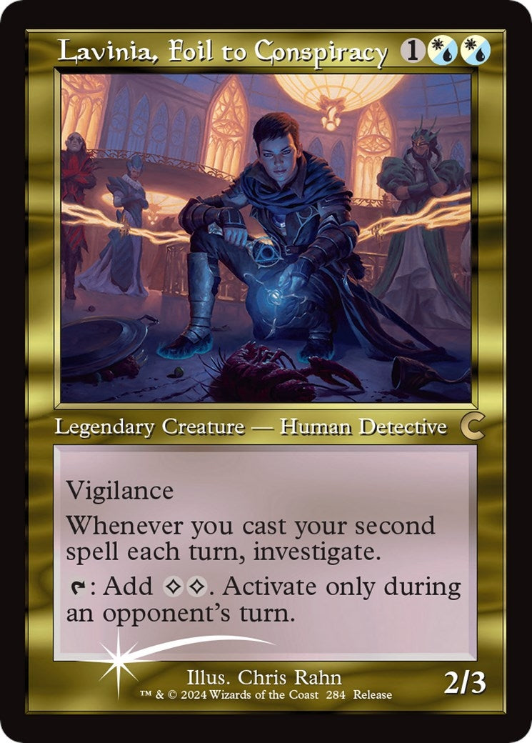 Lavinia, Foil to Conspiracy (Retro Frame) (284) [Ravnica: Clue Edition]