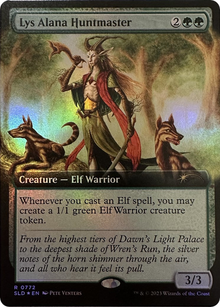 Image for Lys Alana Huntmaster (Extended Art) (772) [Secret Lair Drop Series] - Magic: The Gathering