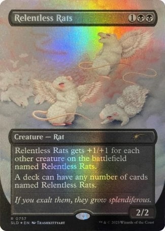 Image for Relentless Rats (757) (757) [Secret Lair Drop Series] - Magic: The Gathering