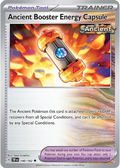 Image for Ancient Booster Energy Capsule (140/162) [SV05: Temporal Forces] - Pokemon