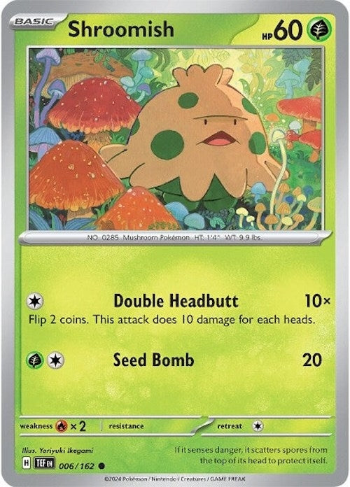 Image for Shroomish (006/162) [SV05: Temporal Forces] - Pokemon