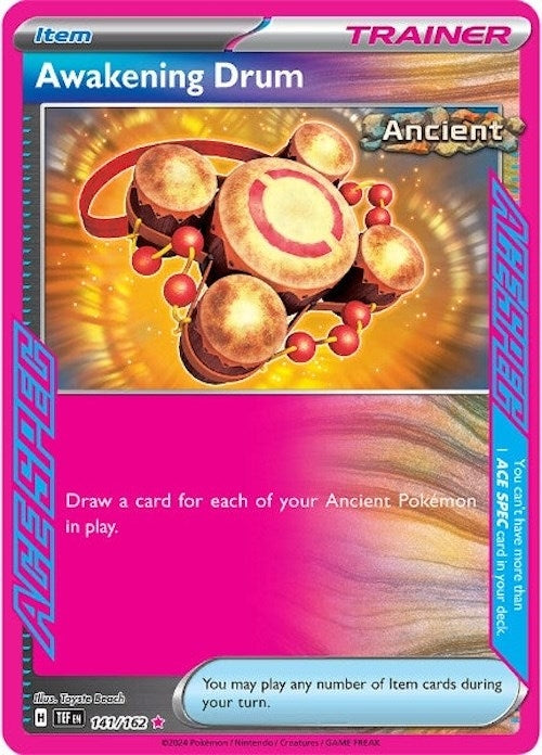 Image for Awakening Drum (141/162) [SV05: Temporal Forces] - Pokemon