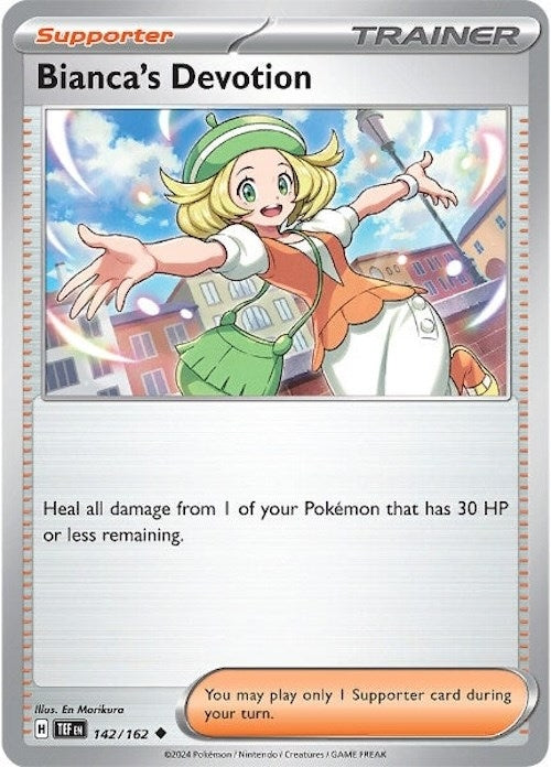 Image for Bianca's Devotion (142/162) [SV05: Temporal Forces] - Pokemon