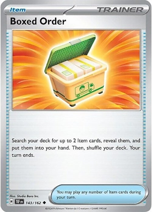 Image for Boxed Order (143/162) [SV05: Temporal Forces] - Pokemon