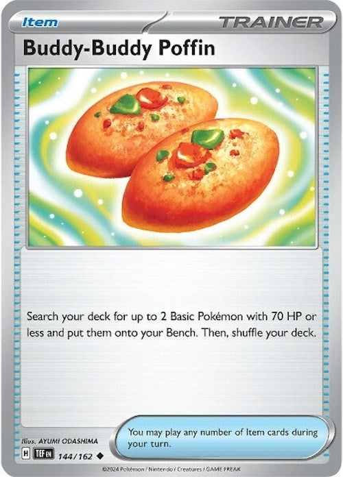 Image for Buddy-Buddy Poffin (144/162) [SV05: Temporal Forces] - Pokemon