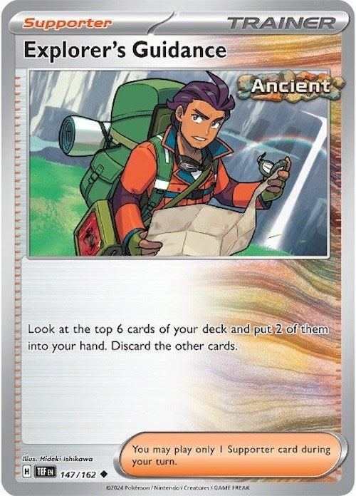 Image for Explorer's Guidance (147/162) [SV05: Temporal Forces] - Pokemon