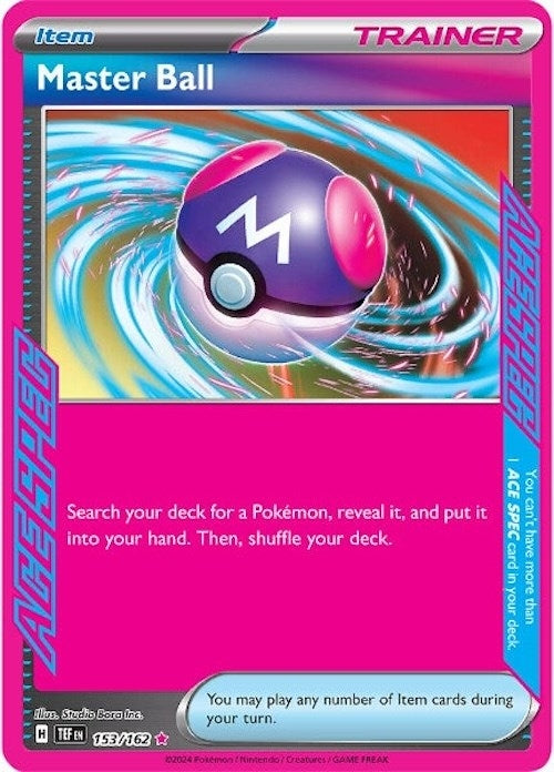 Image for Master Ball (153/162) [SV05: Temporal Forces] - Pokemon