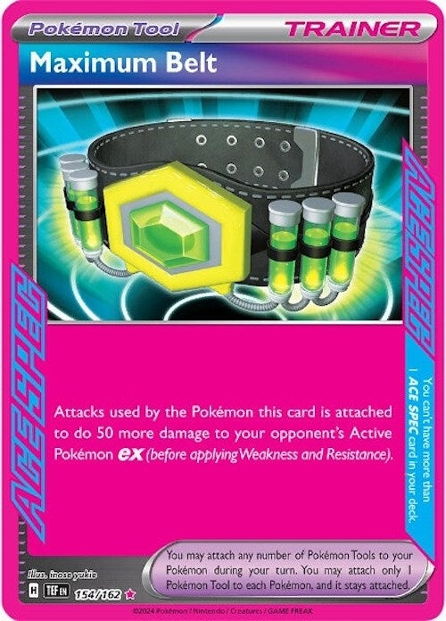 Image for Maximum Belt (154/162) [SV05: Temporal Forces] - Pokemon