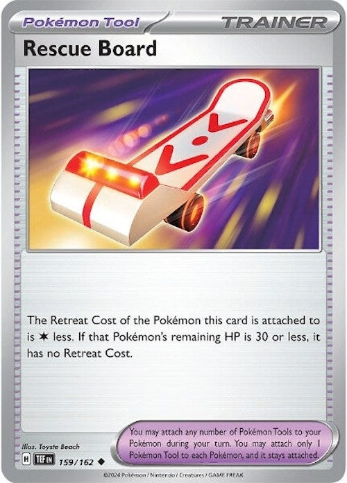 Image for Rescue Board (159/162) [SV05: Temporal Forces] - Pokemon
