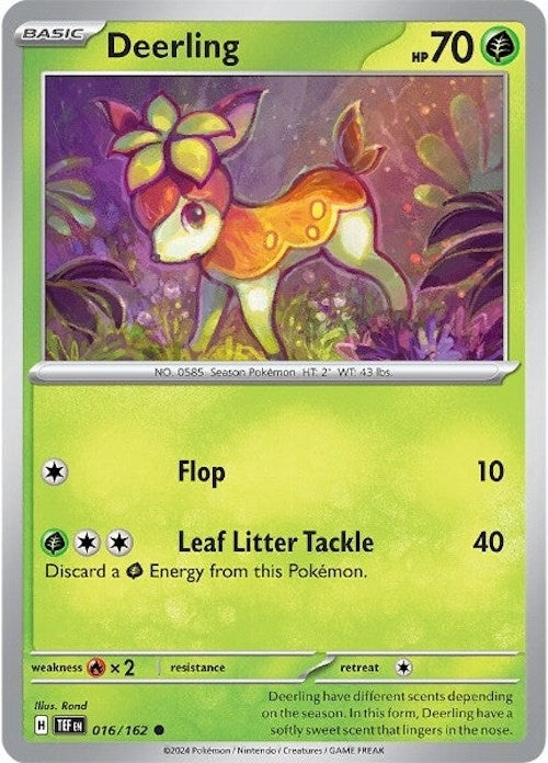 Image for Deerling (016/162) [SV05: Temporal Forces] - Pokemon