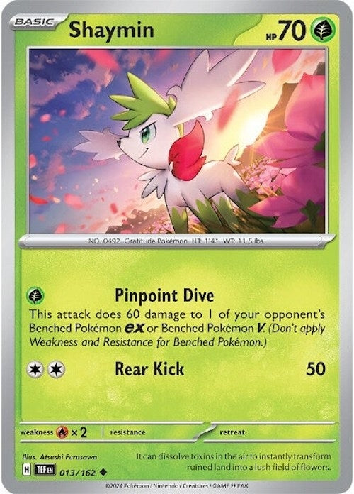 Image for Shaymin (013/162) [SV05: Temporal Forces] - Pokemon