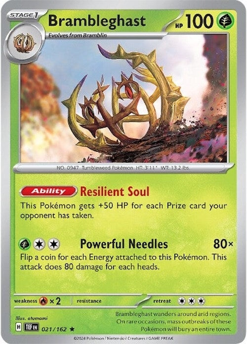 Image for Brambleghast (021/162) [SV05: Temporal Forces] - Pokemon