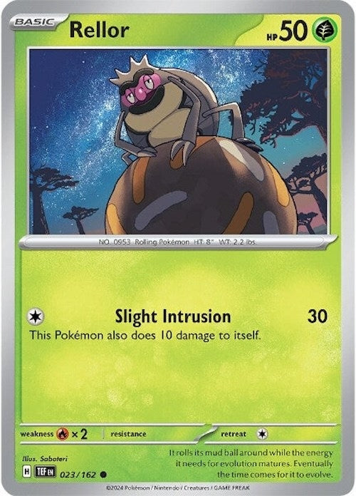 Image for Rellor (023/162) [SV05: Temporal Forces] - Pokemon
