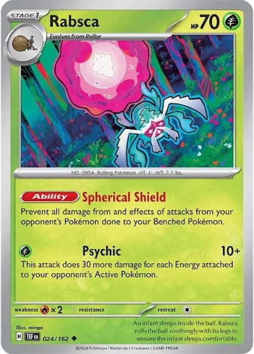 Image for Rabsca (024/162) [SV05: Temporal Forces] - Pokemon