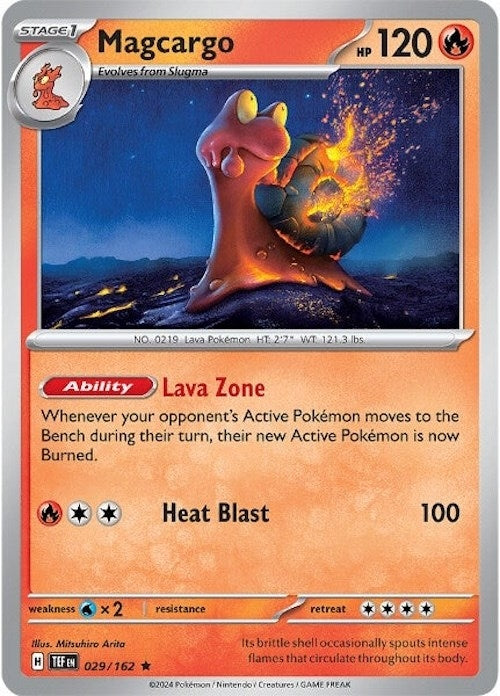 Image for Magcargo (029/162) [SV05: Temporal Forces] - Pokemon