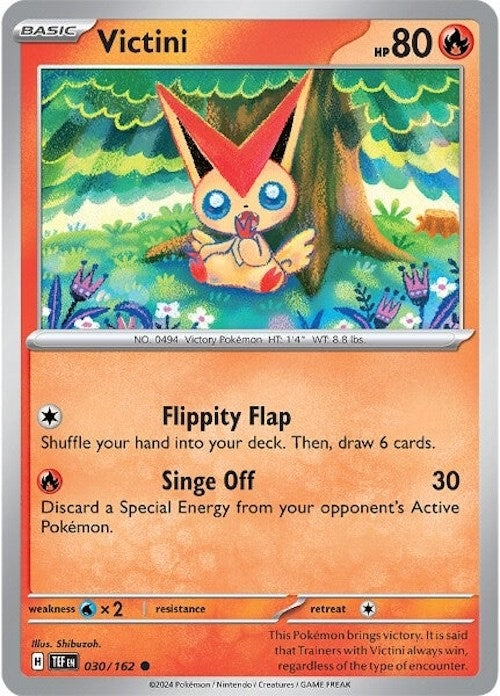 Image for Victini (030/162) [SV05: Temporal Forces] - Pokemon