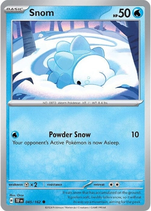 Image for Snom (045/162) [SV05: Temporal Forces] - Pokemon