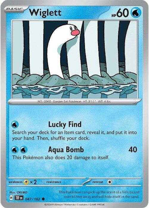 Image for Wiglett (047/162) [SV05: Temporal Forces] - Pokemon
