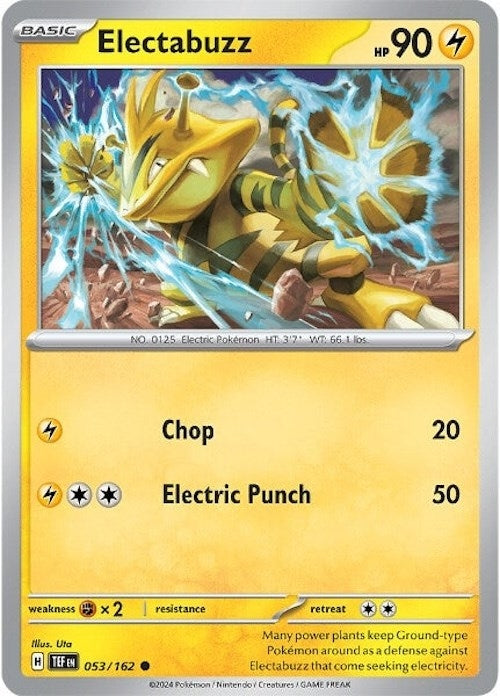Image for Electabuzz (053/162) [SV05: Temporal Forces] - Pokemon