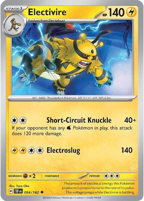 Image for Electivire (054/162) [SV05: Temporal Forces] - Pokemon