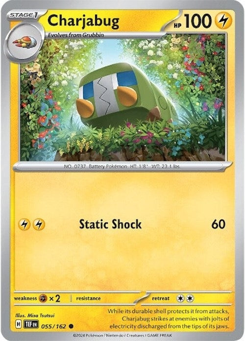 Image for Charjabug (055/162) [SV05: Temporal Forces] - Pokemon
