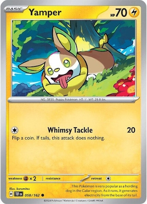 Image for Yamper (058/162) [SV05: Temporal Forces] - Pokemon