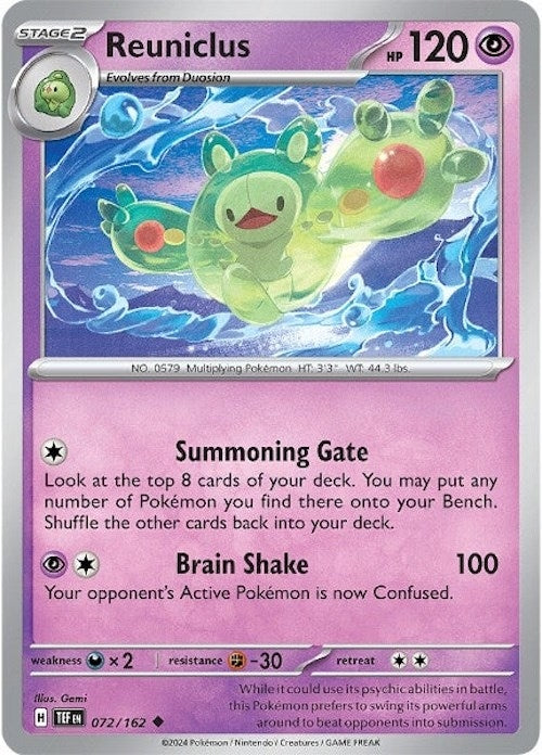 Image for Reuniclus (072/162) [SV05: Temporal Forces] - Pokemon