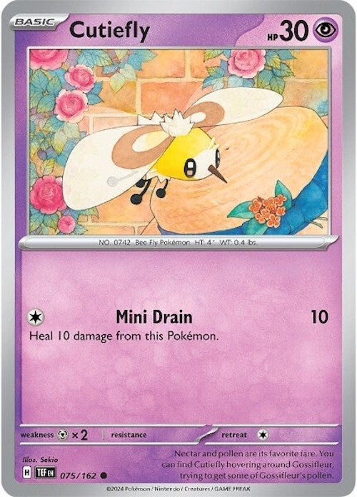 Image for Cutiefly (075/162) [SV05: Temporal Forces] - Pokemon