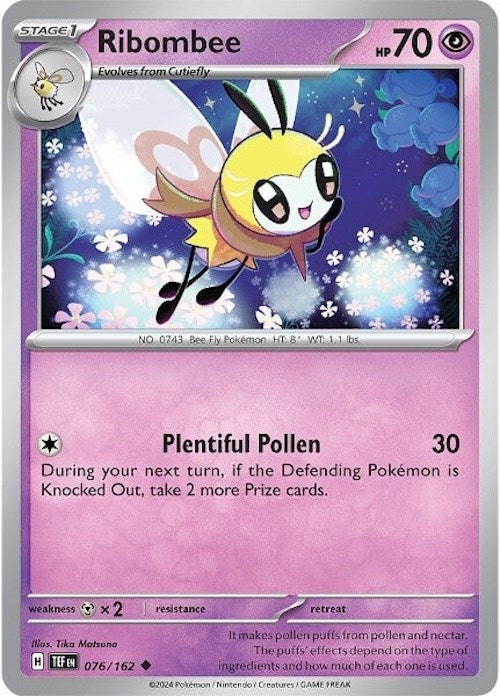 Image for Ribombee (076/162) [SV05: Temporal Forces] - Pokemon