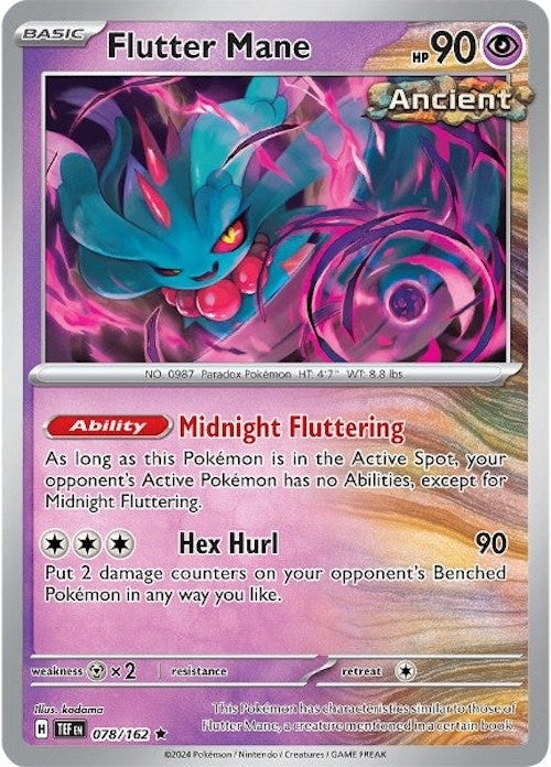 Image for Flutter Mane (078/162) [SV05: Temporal Forces] - Pokemon