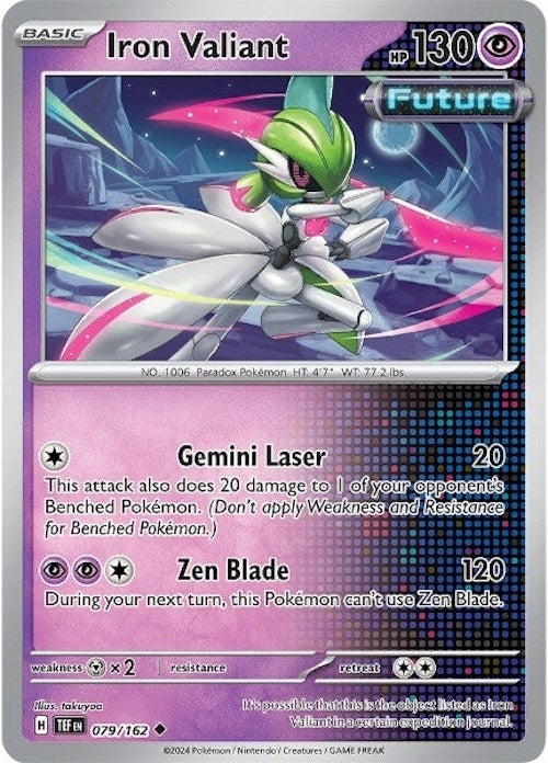 Image for Iron Valiant (079/162) [SV05: Temporal Forces] - Pokemon