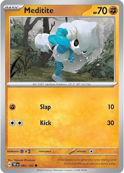 Image for Meditite (082/162) [SV05: Temporal Forces] - Pokemon