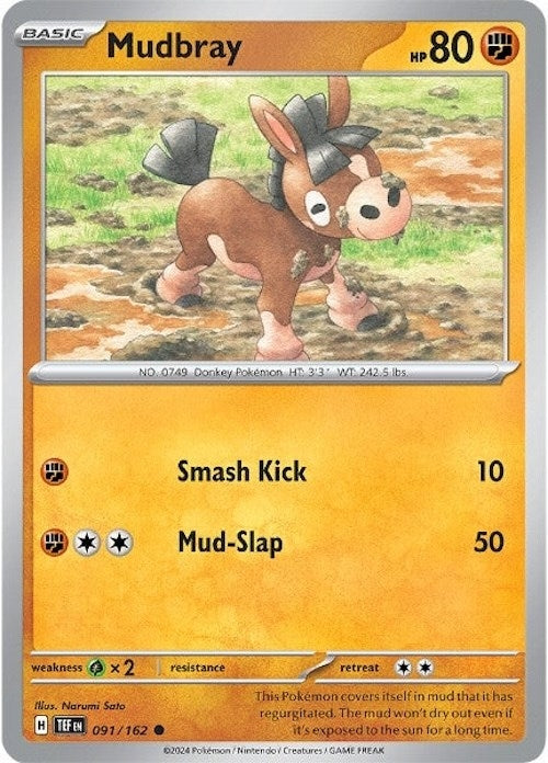 Image for Mudbray (091/162) [SV05: Temporal Forces] - Pokemon