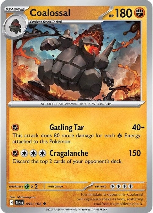 Image for Coalossal (095/162) [SV05: Temporal Forces] - Pokemon