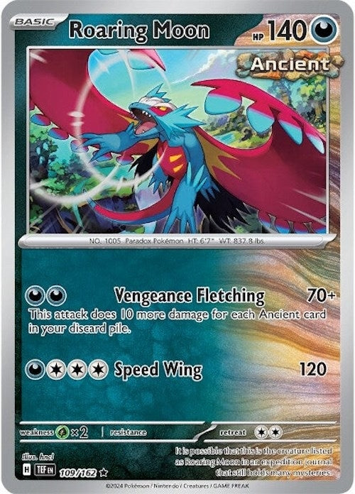 Image for Roaring Moon (109/162) [SV05: Temporal Forces] - Pokemon