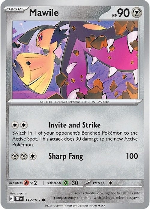 Image for Mawile (112/162) [SV05: Temporal Forces] - Pokemon