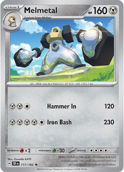 Image for Melmetal (117/162) [SV05: Temporal Forces] - Pokemon