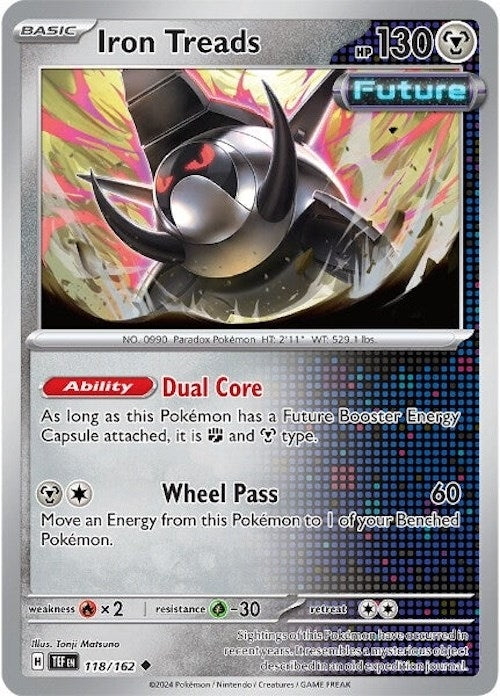 Image for Iron Treads (118/162) [SV05: Temporal Forces] - Pokemon