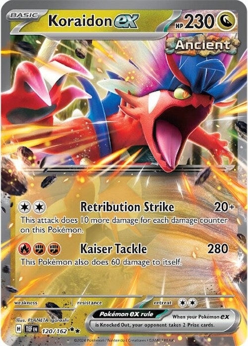 Image for Koraidon ex (120/162) [SV05: Temporal Forces] - Pokemon