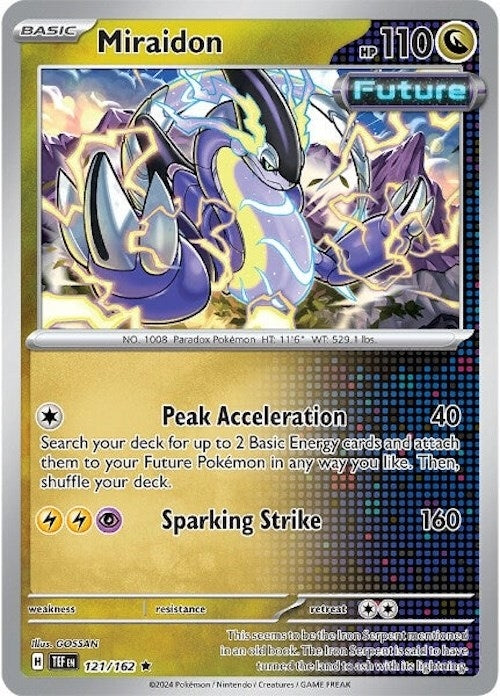 Image for Miraidon (121/162) [SV05: Temporal Forces] - Pokemon