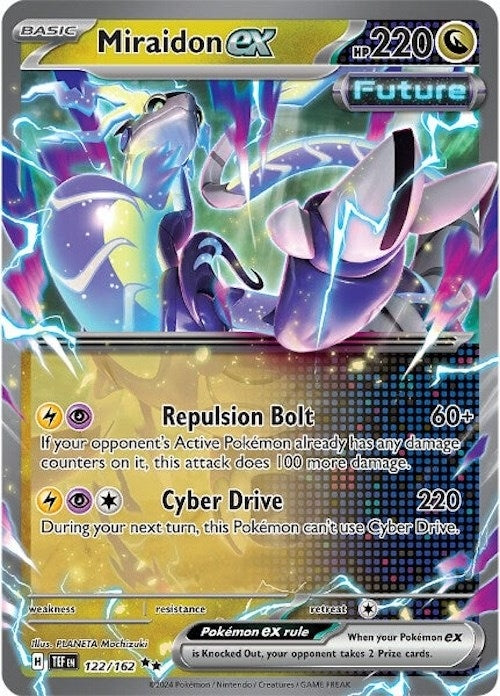 Image for Miraidon ex (122/162) [SV05: Temporal Forces] - Pokemon